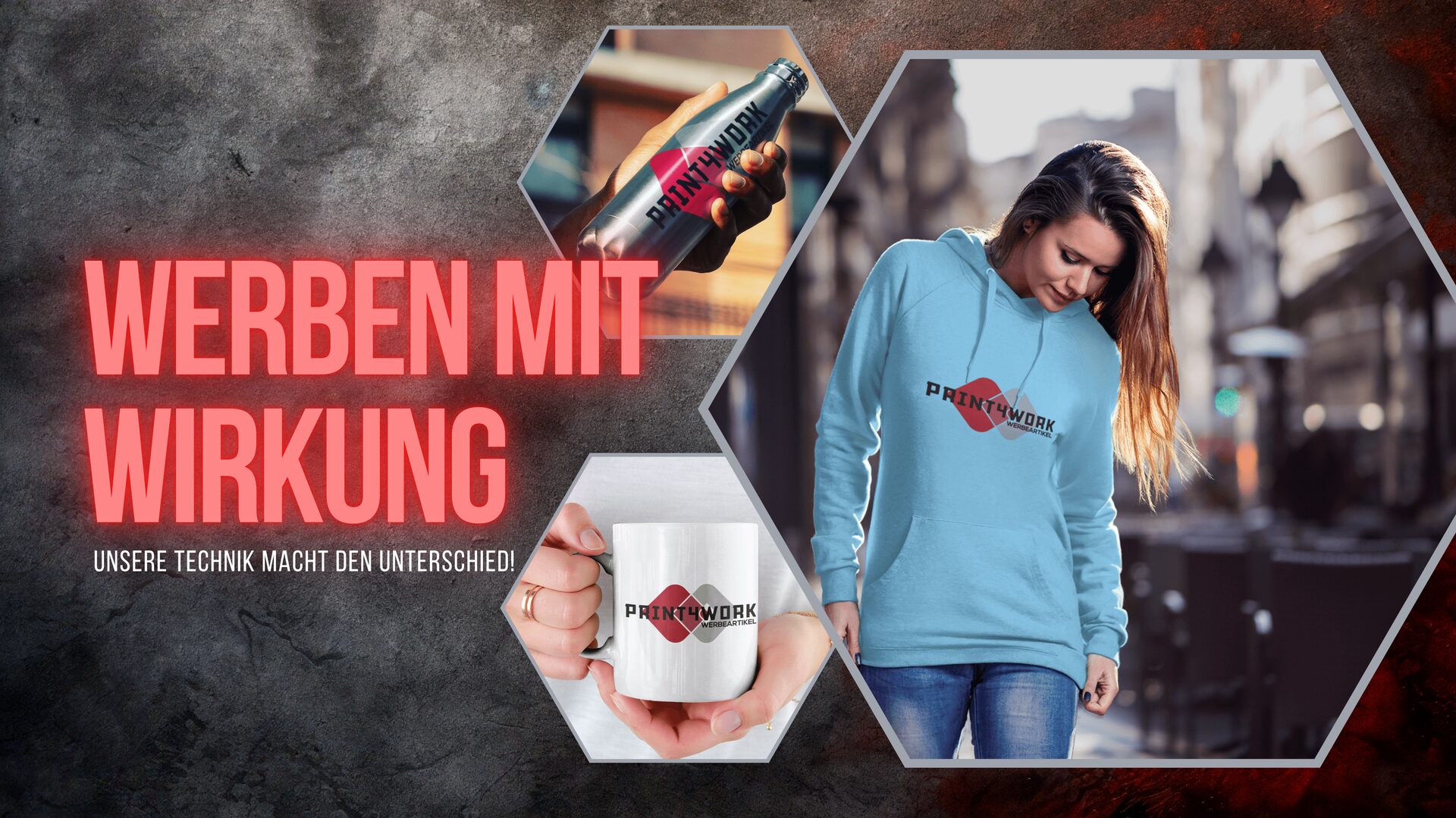 Print4Work – Werben mit Wirkung. Unsere Technik macht den Unterschied.